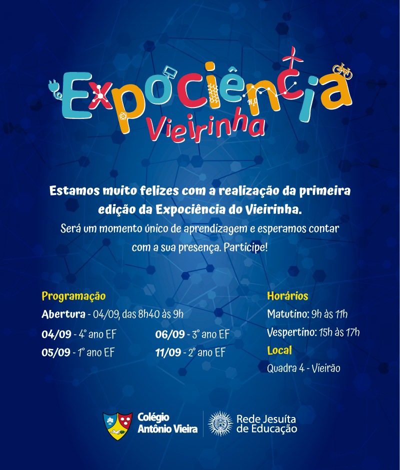 Primeira edição da Expociência Vieirinha acontece em setembro