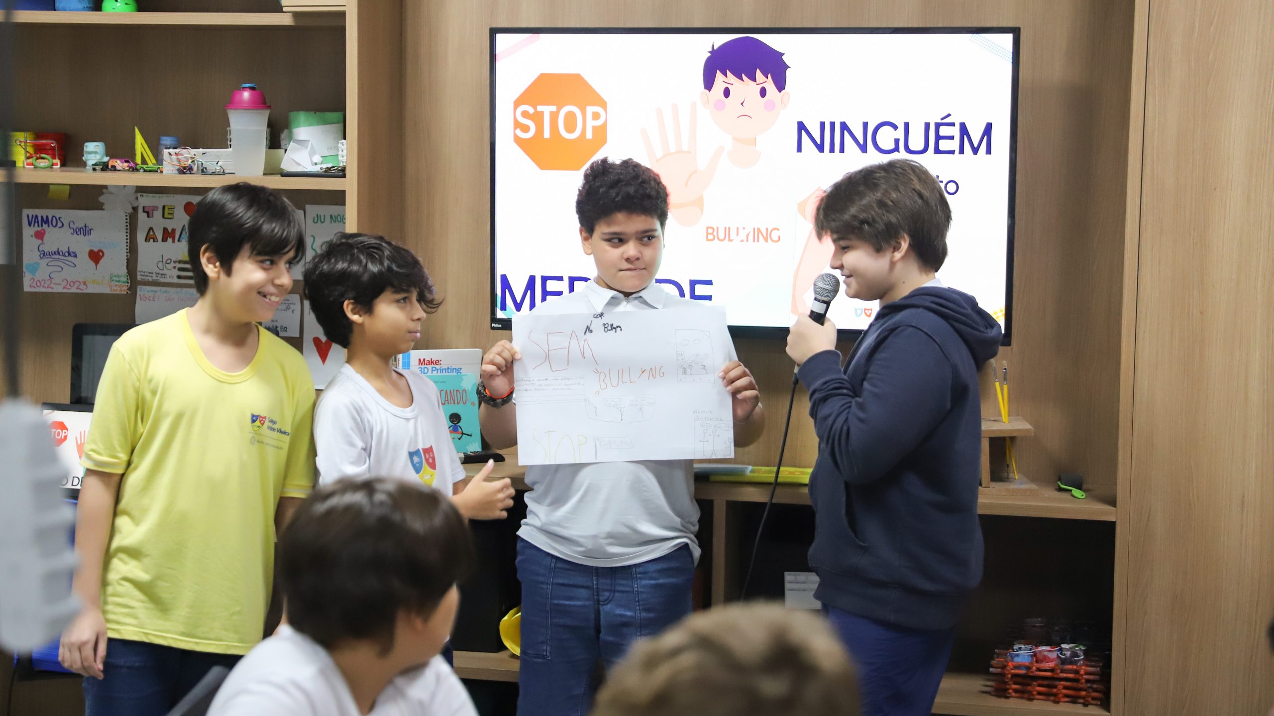 Campanha de conscientização contra a prática do bullying - Icone Colégio e  Curso