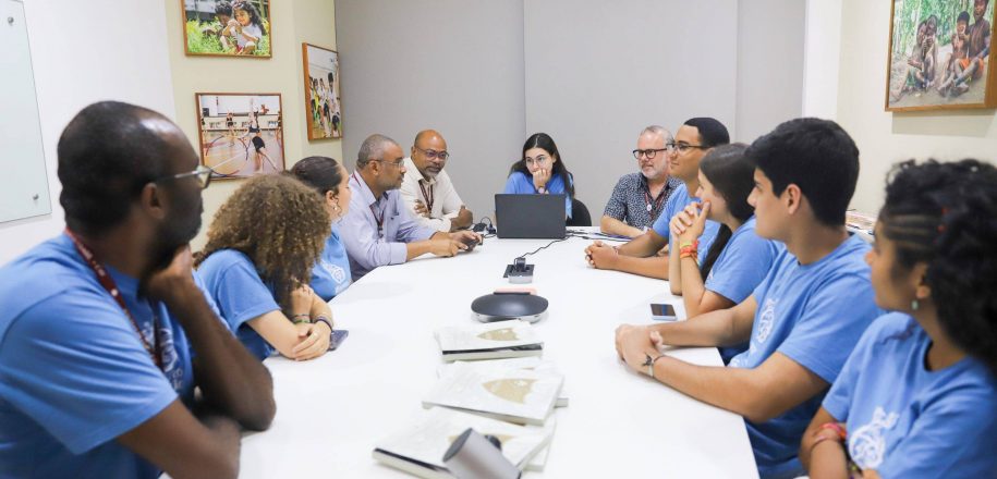 Direção do Vieira tem encontro com estudantes que participaram do EFI 2024