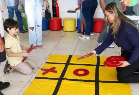 Projeto 'Divertidamente Brincando' promove cultura da infância entre aprendizagens do Vieira TOP