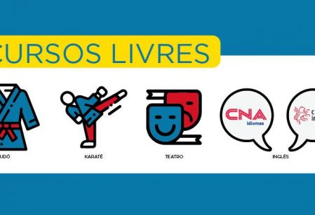 Cursos livres do Vieira oferecem aprendizagem com comodidade para crianças, jovens e famílias